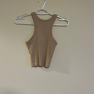 Brown crop tank